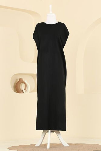 moda selvim طقم أسود 2768AYD574 - Thumbnail