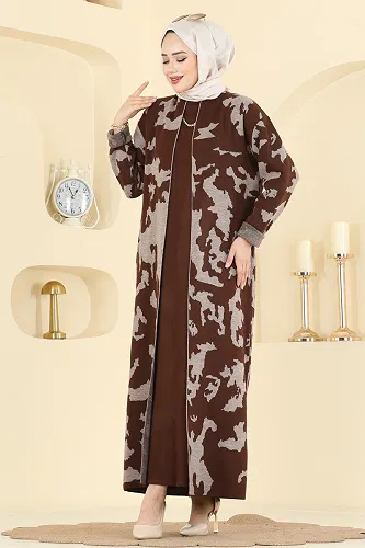 moda selvim Combined 2768AYD574 Brown - Thumbnail