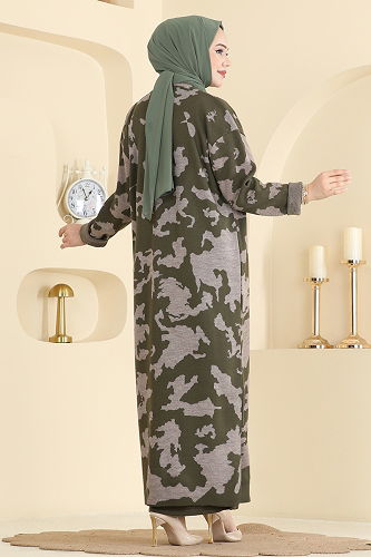 moda selvim Combined 2768AYD574 Khaki - Thumbnail