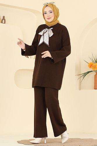 moda selvim Combined 2771AYD574 Brown - Thumbnail