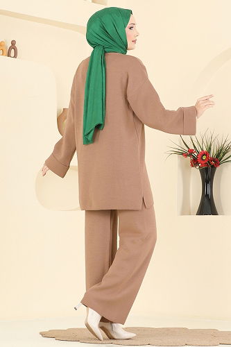 moda selvim طقم لاتيه 2771AYD574 - Thumbnail