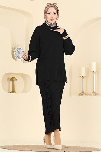 moda selvim Combined 2773AYD574 Black - Thumbnail