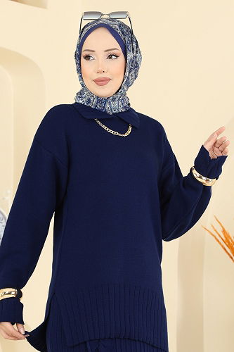 moda selvim Combined 2773AYD574 Navy Blue - Thumbnail