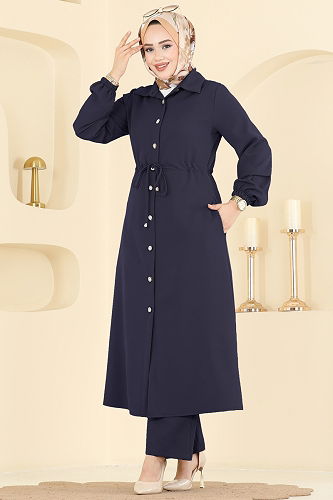 moda selvim Combined 2773SL432 Navy Blue - Thumbnail