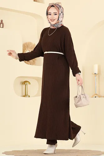 moda selvim Combined 2774AYD574 Brown - Thumbnail