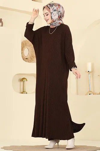 moda selvim Combined 2774AYD574 Brown - Thumbnail