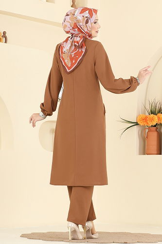 moda selvim Combined 2774MH427 Tan - Thumbnail