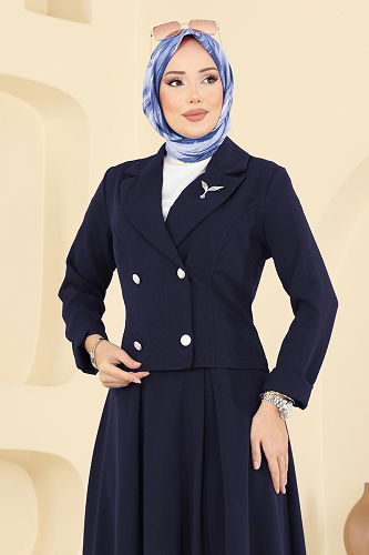 moda selvim Combined 2775SL432 Navy Blue - Thumbnail