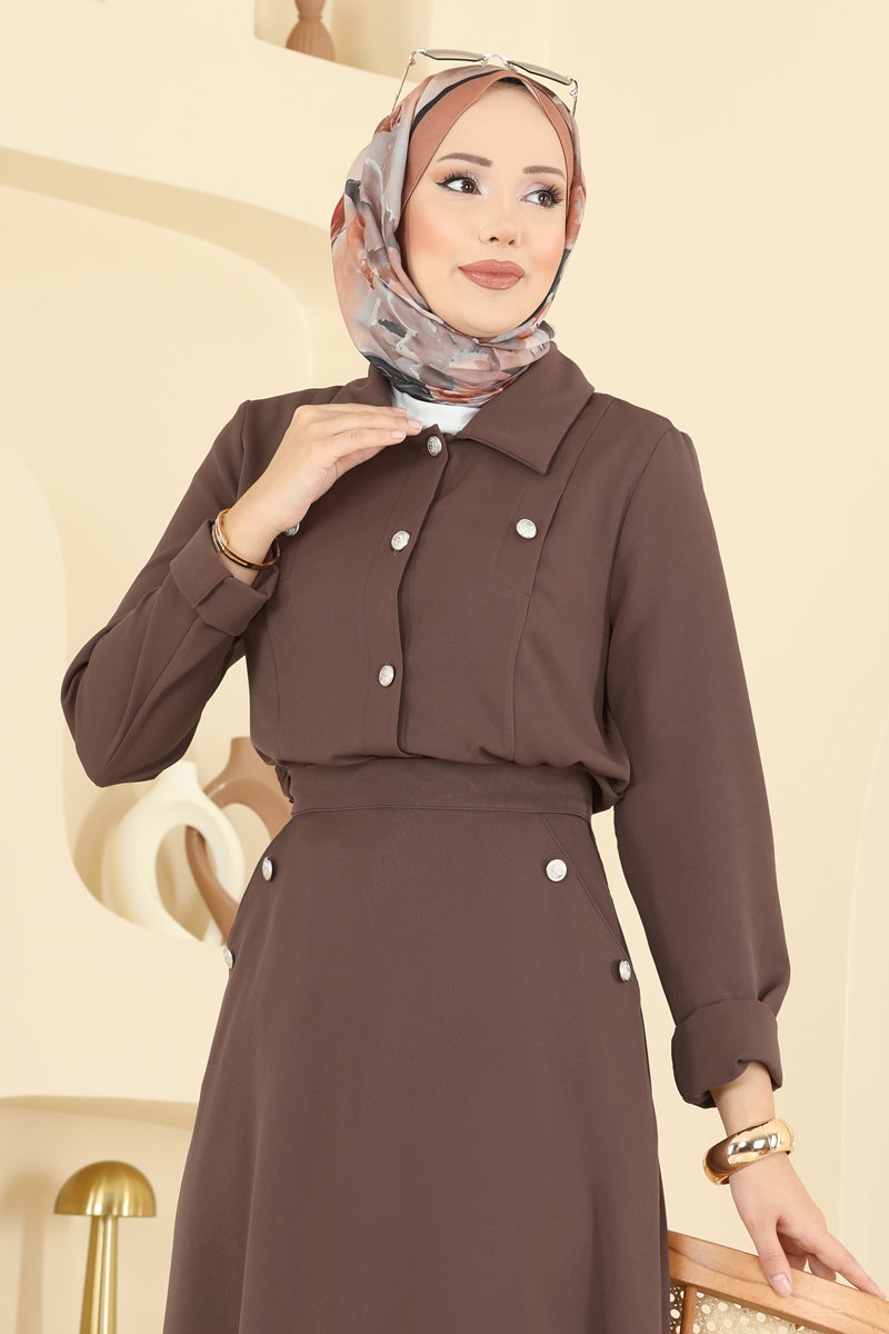 Combined 2776SL432 Brown - Moda Selvim