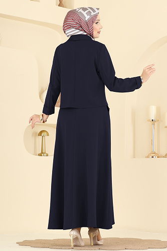 moda selvim Combined 2776SL432 Navy Blue - Thumbnail