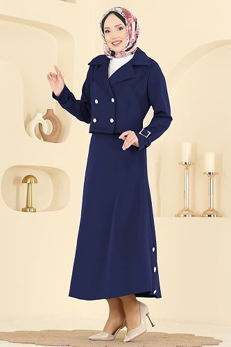 moda selvim Combined 2777SL432 Navy Blue - Thumbnail