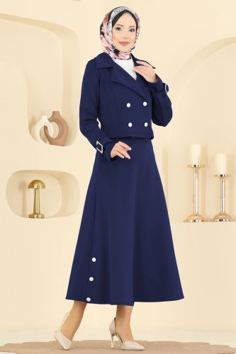 S.L. - Combined 2777SL432 Navy Blue