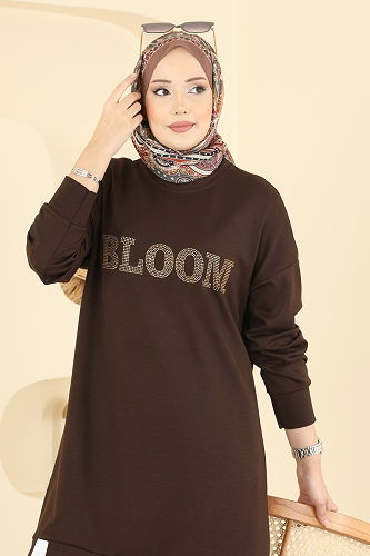 moda selvim Combined 2779AYD574 Brown - Thumbnail