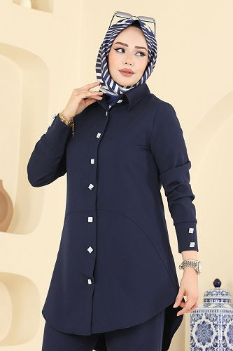 moda selvim Combined 2780SL432 Navy Blue - Thumbnail