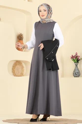 S.L. - طقم أسود و رمادي 2782SL432