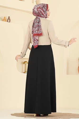 moda selvim Combined 2782SL432 Stone & Black - Thumbnail