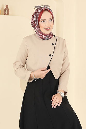 moda selvim Combined 2782SL432 Stone & Black - Thumbnail