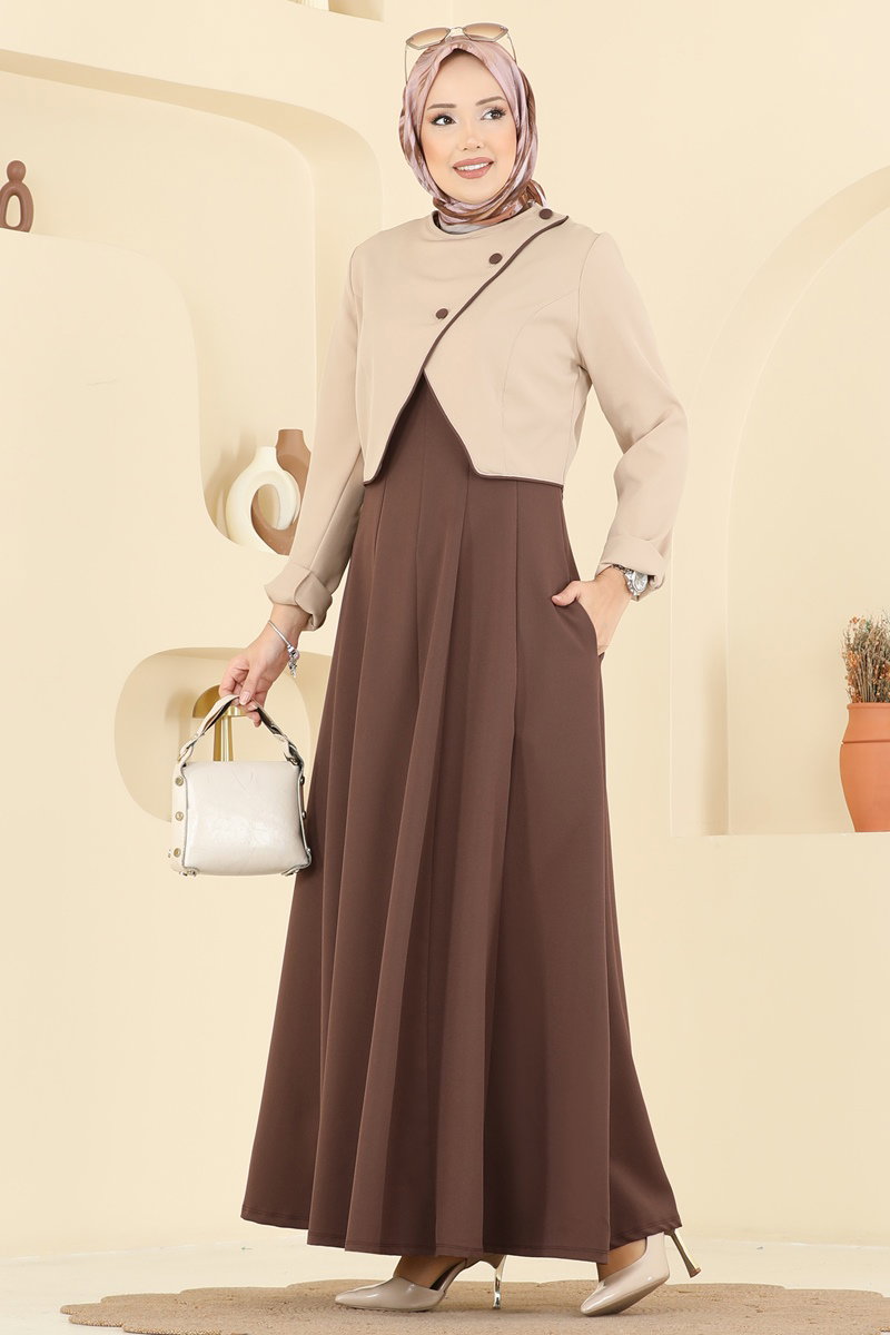 Combined 2782SL432 Stone&Brown - Moda Selvim