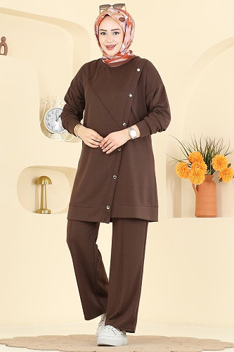 moda selvim Combined 2784AYD574 Brown - Thumbnail