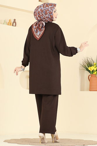 moda selvim Combined 2785AYD574 Brown - Thumbnail