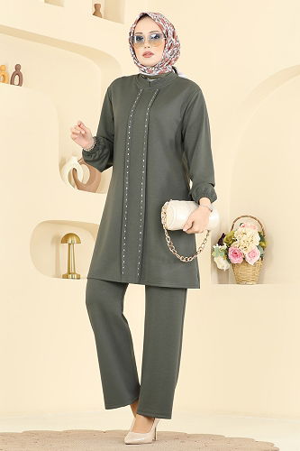 moda selvim Combined 2785AYD574 Khaki - Thumbnail