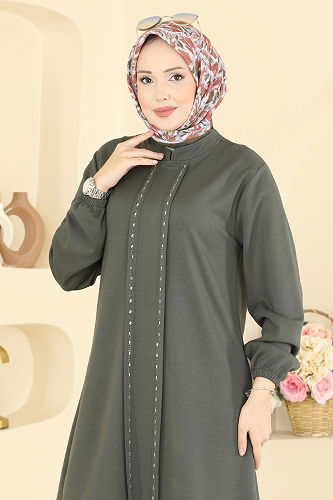 moda selvim Combined 2785AYD574 Khaki - Thumbnail