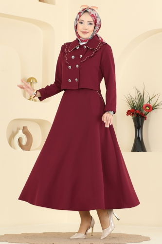 S.L. - Combined 2785SL432 Burgundy