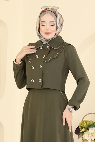 moda selvim Combined 2785SL432 Khaki - Thumbnail