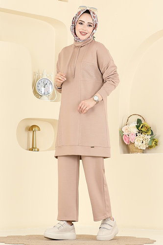 moda selvim Combined 2786AYD574 Stone - Thumbnail