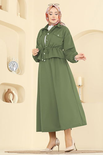 moda selvim Combined 2787SL432 Almond Green - Thumbnail