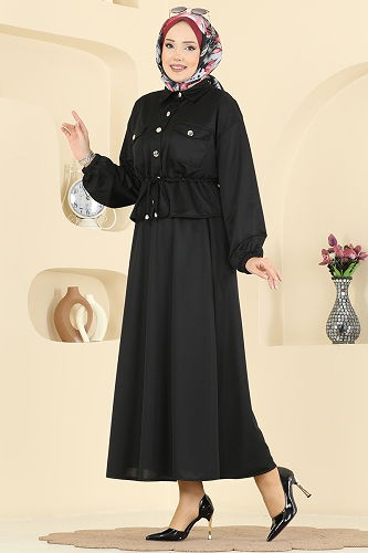 moda selvim Combined 2787SL432 Black - Thumbnail