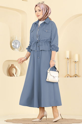 moda selvim Combined 2787SL432 Blue - Thumbnail