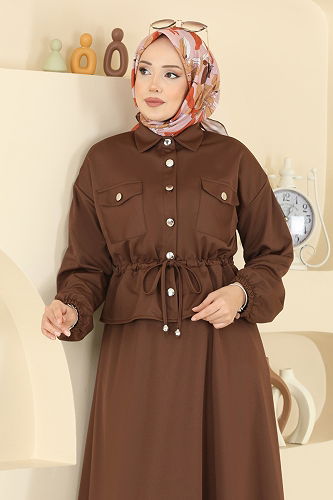 moda selvim Combined 2787SL432 Brown - Thumbnail