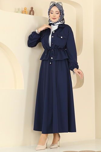 moda selvim Combined 2787SL432 Navy Blue - Thumbnail