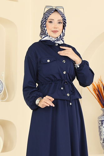moda selvim Combined 2787SL432 Navy Blue - Thumbnail