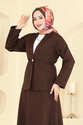 moda selvim Combined 2788AYD574 Brown - Thumbnail