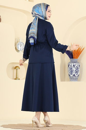 moda selvim Combined 2788AYD574 Navy Blue - Thumbnail