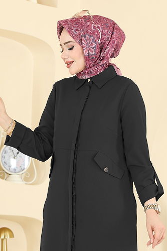 moda selvim طقم أسود 2792SL432 - Thumbnail
