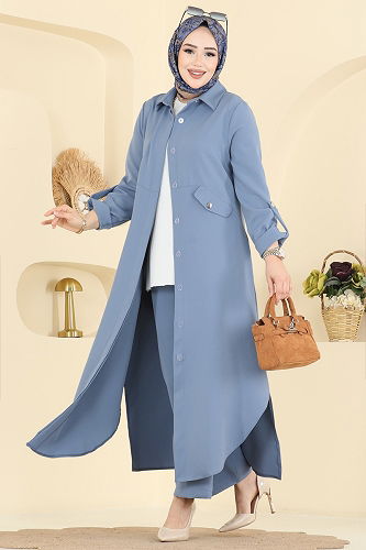 moda selvim Combined 2792SL432 Blue - Thumbnail