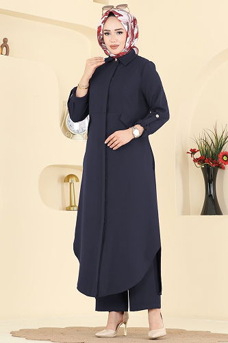 moda selvim Combined 2792SL432 Navy Blue - Thumbnail