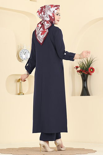 moda selvim Combined 2792SL432 Navy Blue - Thumbnail