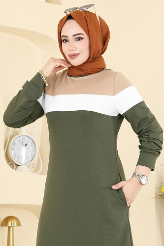 moda selvim Combined 2794SL432 Khaki&Vision - Thumbnail