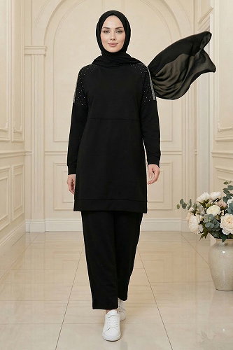 moda selvim Combined 2795AYD969-M Black - Thumbnail