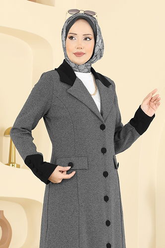 moda selvim Combined 2795SL432 Gray & Black - Thumbnail