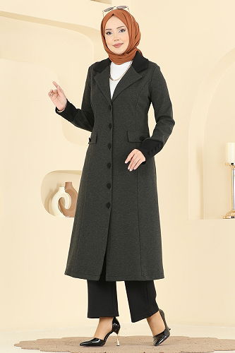 moda selvim Combined 2795SL432 Khaki & Black - Thumbnail