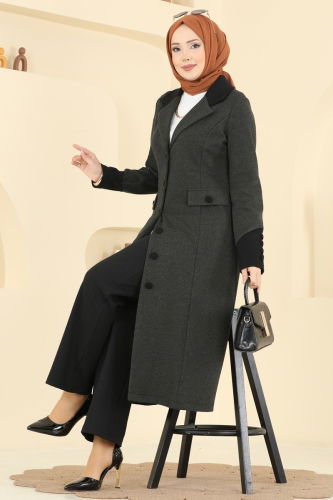 S.L. - طقم أخضر عفني و أسود 2795SL432