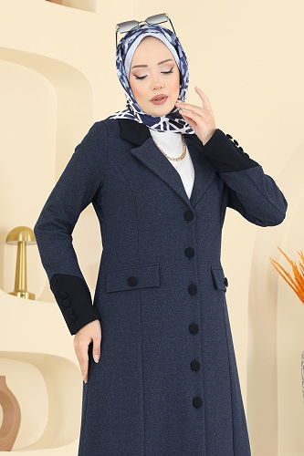 moda selvim Combined 2795SL432 Navy Blue - Thumbnail