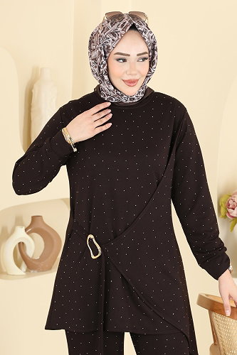 moda selvim Combined 2796AYD574 Brown - Thumbnail