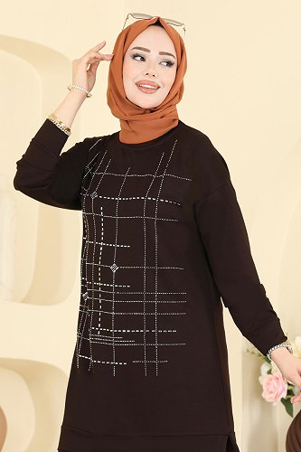 moda selvim Combined 2797AYD574 Brown - Thumbnail