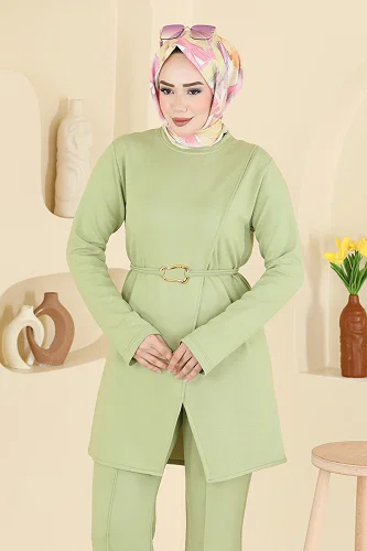 moda selvim Combined 2798AYD574 Almond Green - Thumbnail